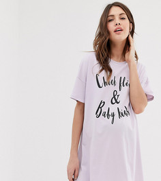 Футболка для сна ASOS DESIGN Maternity-Розовый