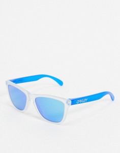 Солнцезащитные очки в стиле ретро Oakley-Синий