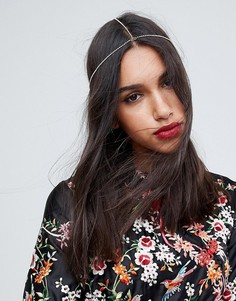 Цепочка для волос с камнями ASOS-Золотой