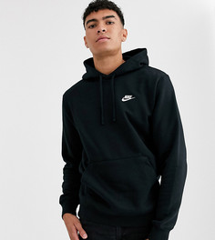 Худи черного цвета Nike Tall Club-Черный