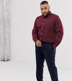 Строгие темно-синие брюки скинни River Island Big & Tall-Темно-синий