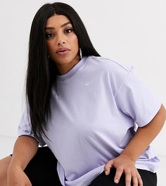 Лавандовая футболка бойфренда Nike Plus-Фиолетовый