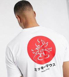 Футболка с принтом Микки Мауса ASOS DESIGN Disney-Белый