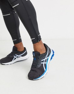 Серые кроссовки Asics Running gel pulse-Серый