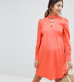 Платье мини ASOS Maternity-Оранжевый