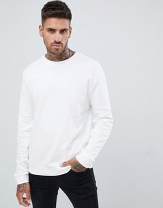 Белый свитшот ASOS DESIGN organic