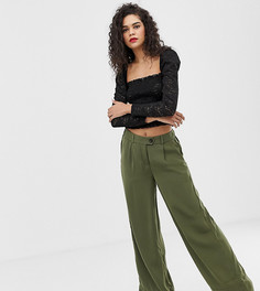 Зеленые широкие брюки Vero Moda Tall-Зеленый