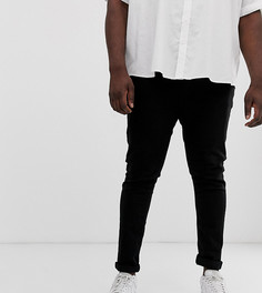 Черные джинсы скинни ASOS DESIGN Plus-Черный