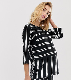 Топ в полоску Mamalicious maternity-Мульти Mama.Licious