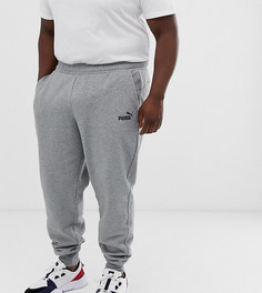 Серые джоггеры скинни Puma - PLUS Essentials-Серый