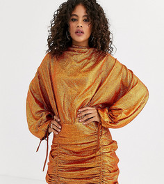 Oversize-платье мини с пайетками ASOS DESIGN Tall-Мульти