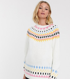 Джемпер с узором Фэйр-Айл ASOS DESIGN Maternity-Мульти