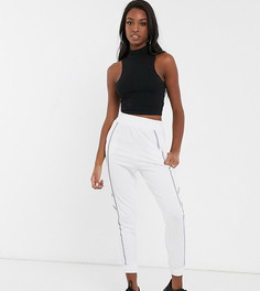 Черный кроп-топ без рукавов с высоким воротником ASOS DESIGN TALL
