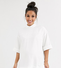 Топ с высоким воротом ASOS DESIGN Maternity-Бесцветный
