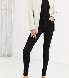 Черные джинсы скинни Topshop Tall-Черный