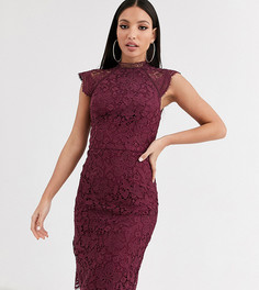 Платье мини Chi Chi London Tall-Фиолетовый