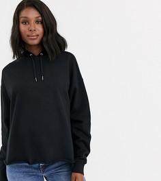 Черный худи свободного кроя ASOS DESIGN Maternity