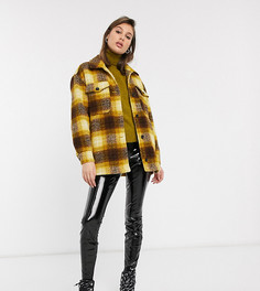 Виниловые брюки ASOS DESIGN Tall-Черный