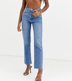 Расклешенные джинсы с завышенной талией ASOS DESIGN Tall-Синий