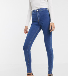 Синие джинсы скинни Topshop Tall-Синий