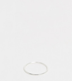 Серебряное кольцо ASOS DESIGN-Серебряный