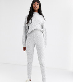 Комбинируемые джоггеры ASOS DESIGN Tall-Серый