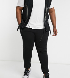 Черные джоггеры скинни ASOS DESIGN Plus-Черный