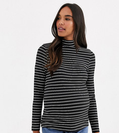 Водолазка в полоску ASOS DESIGN Maternity-Мульти