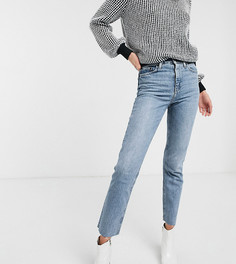 Выбеленные джинсы прямого кроя Topshop Tall-Белый