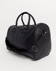Черная сумка из искусственной кожи ASOS DESIGN-Черный