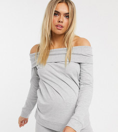 Свитшот для дома ASOS DESIGN Maternity-Серый