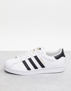 Белые кроссовки adidas Originals Superstar-Белый