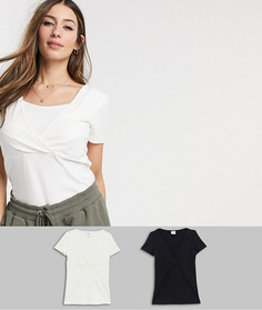 2 топа из органического хлопка для беременных и кормящих Mamalicious-Мульти Mama.Licious