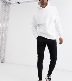 Черные легкие джоггеры скинни ASOS DESIGN Tall-Черный