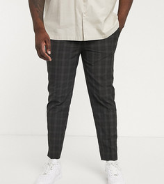 Серые брюки скинни River Island Big & Tall-Серый
