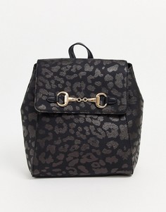 Рюкзак с леопардовым принтом Skinnydip-Черный