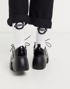 Белые спортивные носки с надписью "northern" ASOS DESIGN-Белый