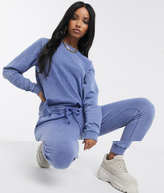 Спортивный костюм со свитшотом и джоггерами ASOS DESIGN-Синий
