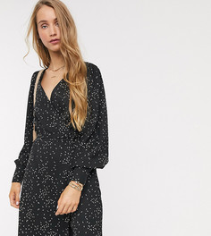 Платье с запахом и принтом Vero Moda Tall-Мульти