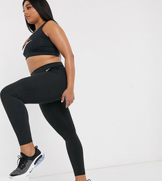 Черные леггинсы Nike Plus Training Sculpt Victory-Черный