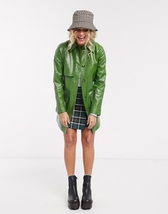 Зеленая куртка Topshop-Зеленый