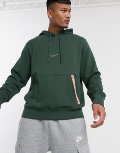 Худи зеленого цвета Nike Basketball-Зеленый