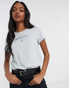 Серая футболка с логотипом Levis-Синий Levis®