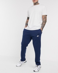 Темно-синие прямые джоггеры Nike-Темно-синий