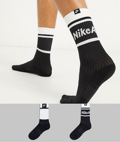 Набор из 2 пар носков (черные/ белые) Nike Air-Черный