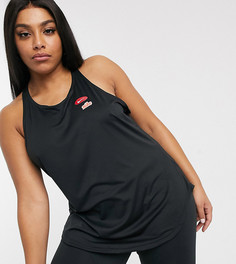 Черный топ Nike Plus Training Icon Clash