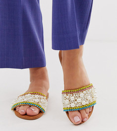 Сандалии для широкой стопы ASOS DESIGN Fragment-Мульти
