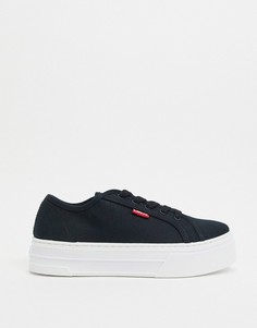 Кроссовки на плоской платформе Levis-Черный Levis®