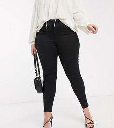 Черные джинсы скинни Vero Moda Curve-Черный