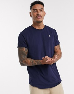 Темно-синяя футболка G-Star-Темно-синий